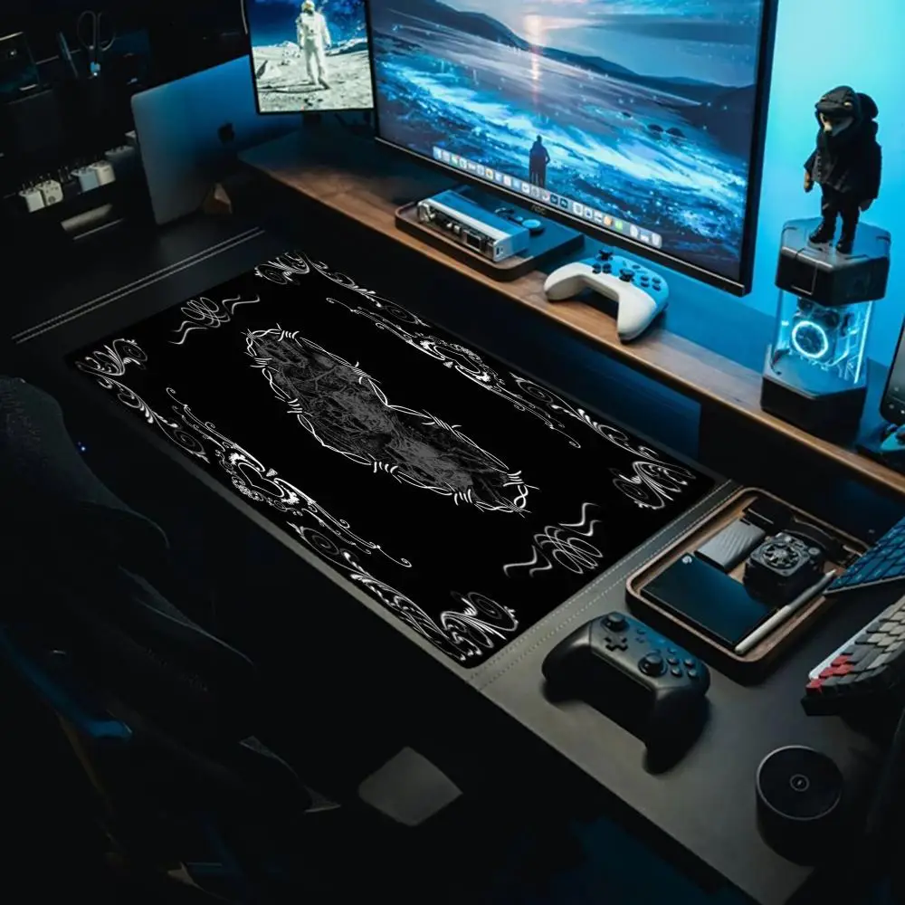 

Heart of Thorns Skull Painted Large Gaming Mouse Pad Mouse Pad Gamer Rubber Anti-wrinkle Non-slip Bottom Office Desktop