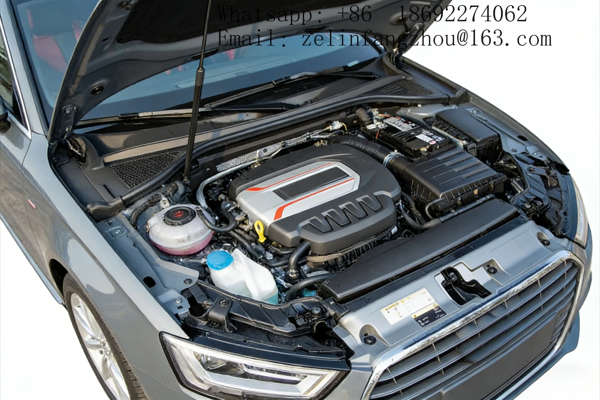 3K Twill Weave Dry Carbon Fiber Cold Air Intake System For Audi A3 S3 EA888 1.8T 2.0T Car Engine Induction System