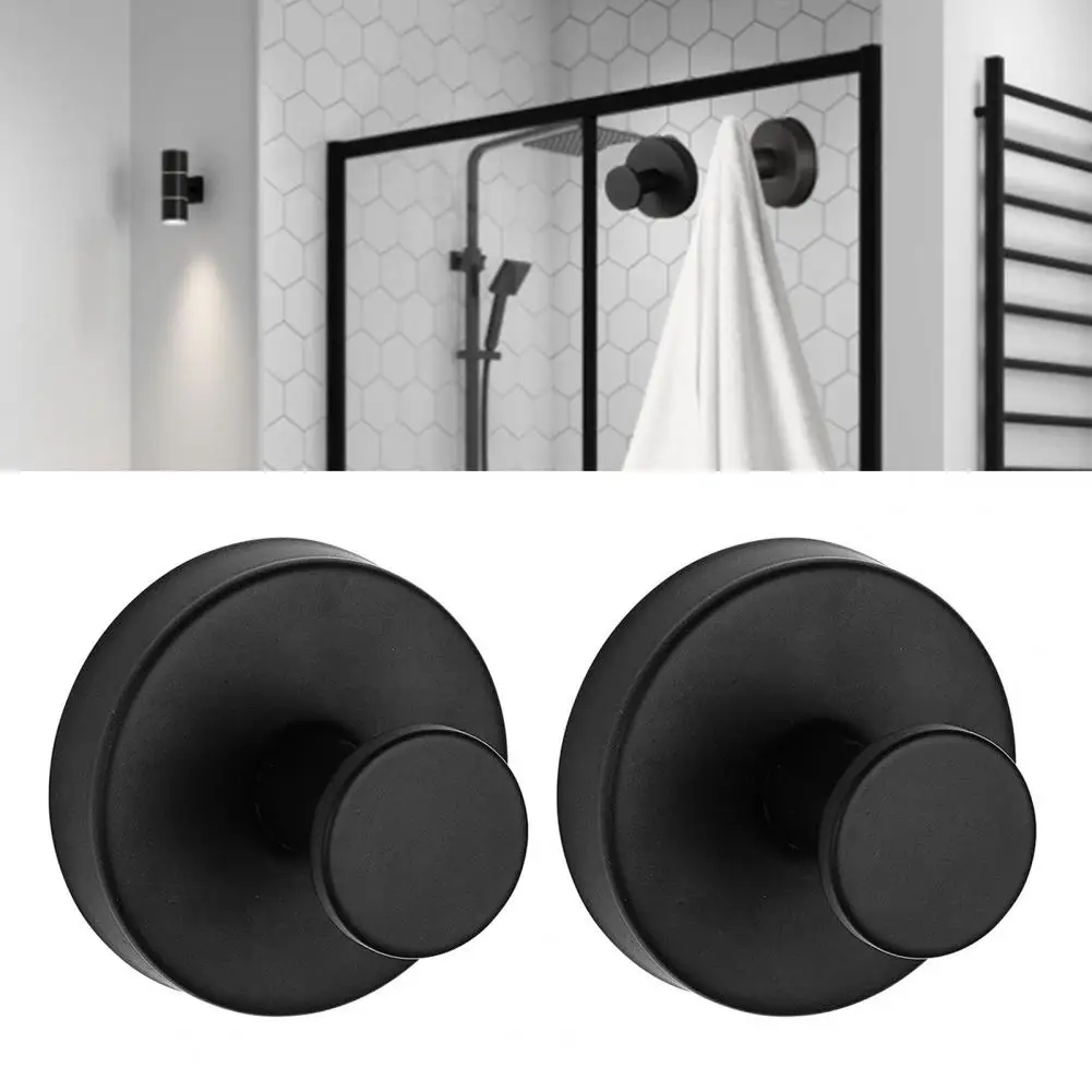 

Easy Removal Suction Hook Stainless Steel Suction Cup Wall Hooks for Coat Bathrobe Organization Corrosion Resistant Hangers