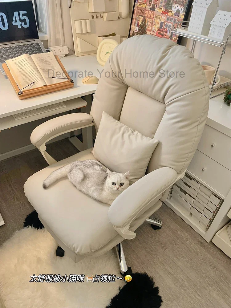 

Sedentary Comfort Office Chair Lazy Lounge Home Living Room Gaming Chair Vanity Clerk Silla De Escritorio Office Furniture LVOC