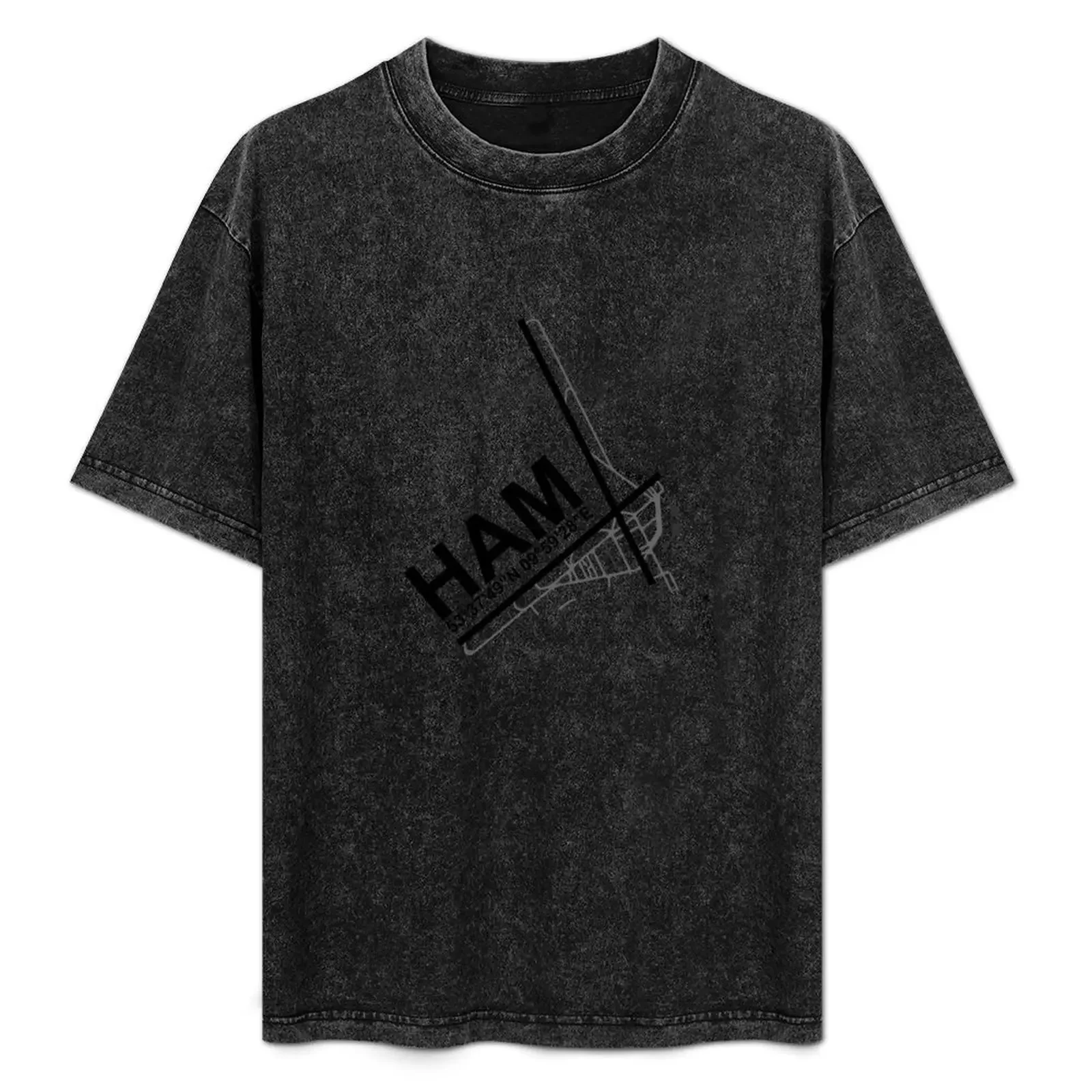 

Hamburg Airport Helmut Schmidt T-Shirt man t shirt heavy cotton cotton t shirts man 100% T-Shirt