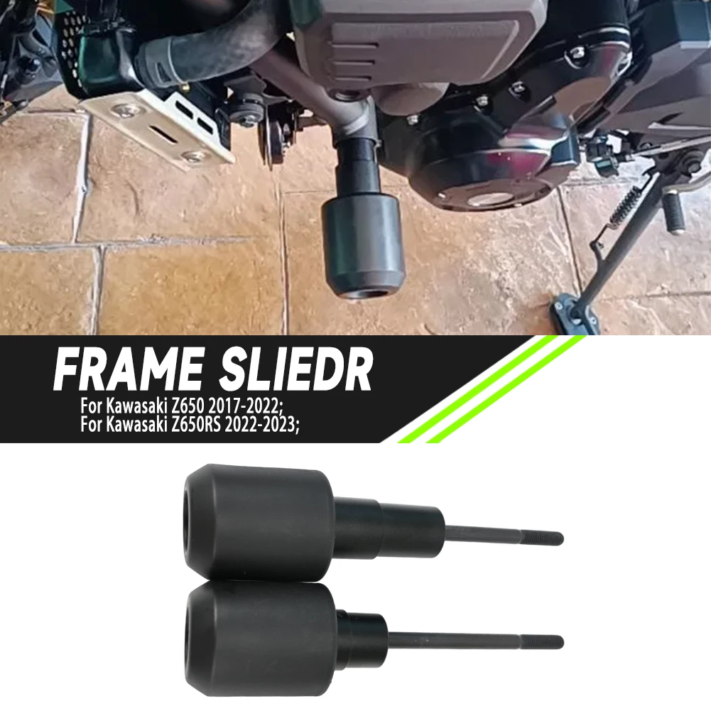 

Z650RS 2022-2025 For Kawasaki Z650 2017-2025 Z-650 RS Motorcycle Frame Sliders Fairing Crash Pads Falling Protectors Accessories