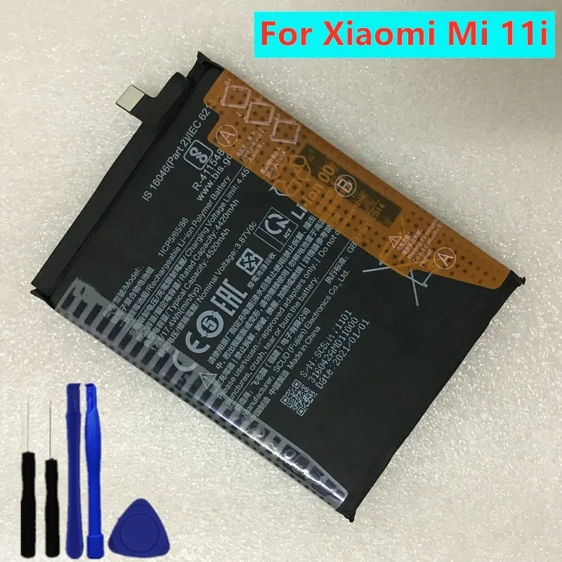 New 100% Original 4520mAh BM4Y Battery For Xiaomi Poco F3 Redmi K40 Pro K40Pro Batteries Bateria+Tools Free Fast Shipping