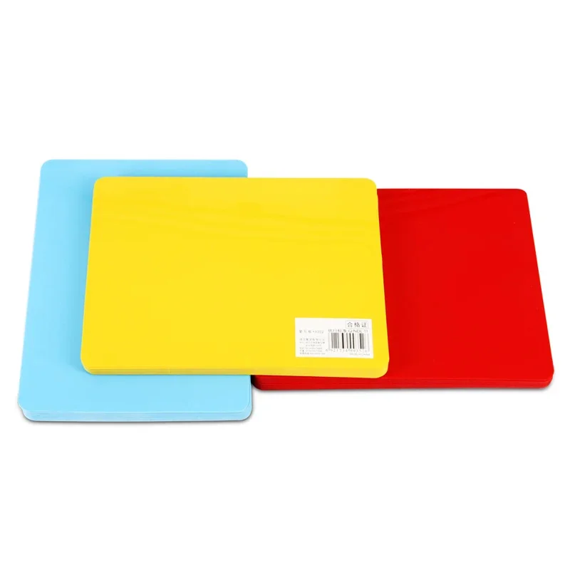 2Pcs/Set Random Color Plastic A5 Clipboard Writing Board Writing Spacer Stationery Cutting Mat School Office Supplies