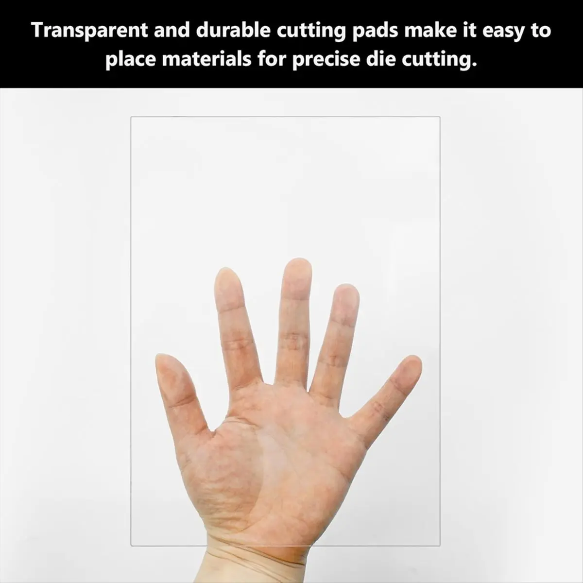 

ABNH 3-х шт. прозрачная режущая пластина, прозрачные акриловые режущие подушечки для тиснения и рукоделия