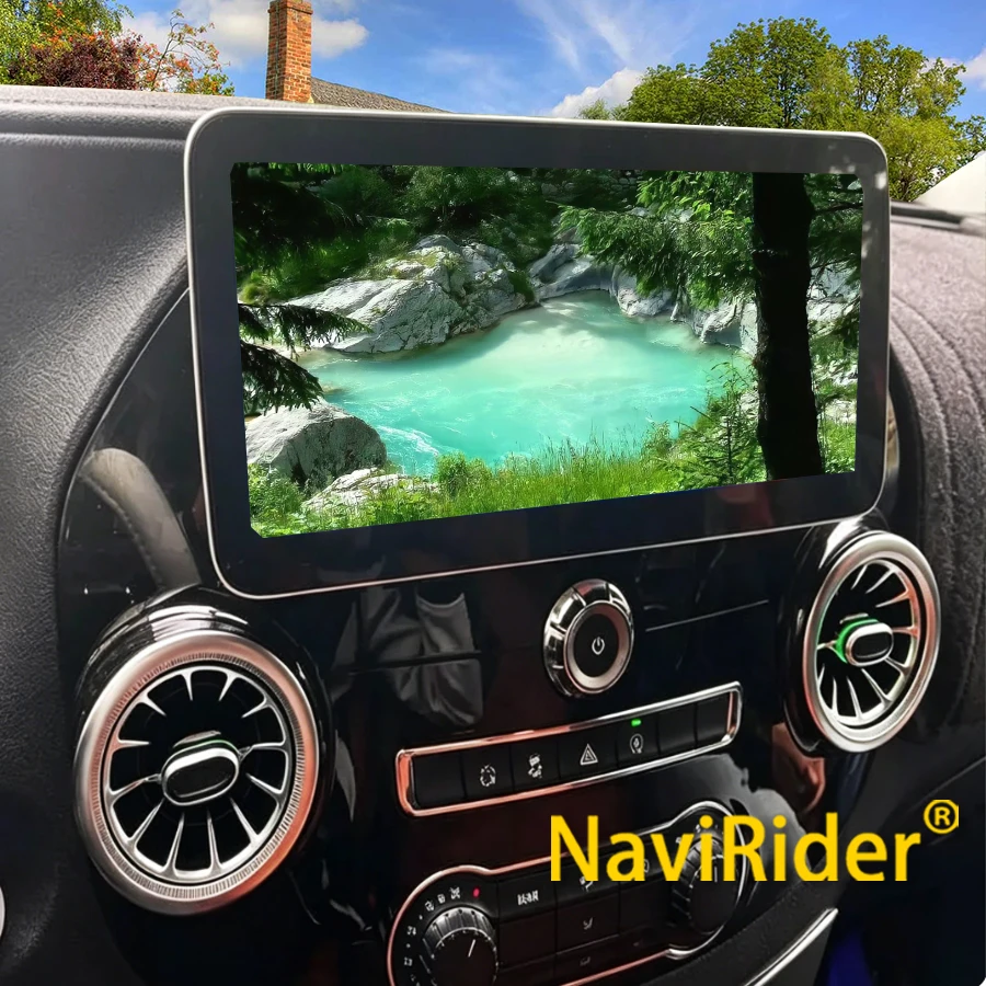 Yes 12.3 Inch Wireless Android 15 Carplay 1920*720P Car Radio For Mercedes Vito W447 2015 Multimedia GPS DSP Player Receiver