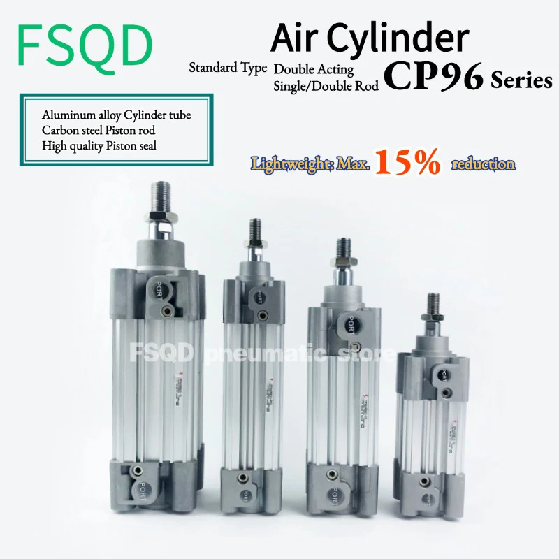 

CP96SDB32 CP96SB32 CP96SDB40 CP96SB40 CP96SDB50 CP96SB50 CP96SDB63-25-50-75-80-100-125-150-175-C ISO Cylinder CP96