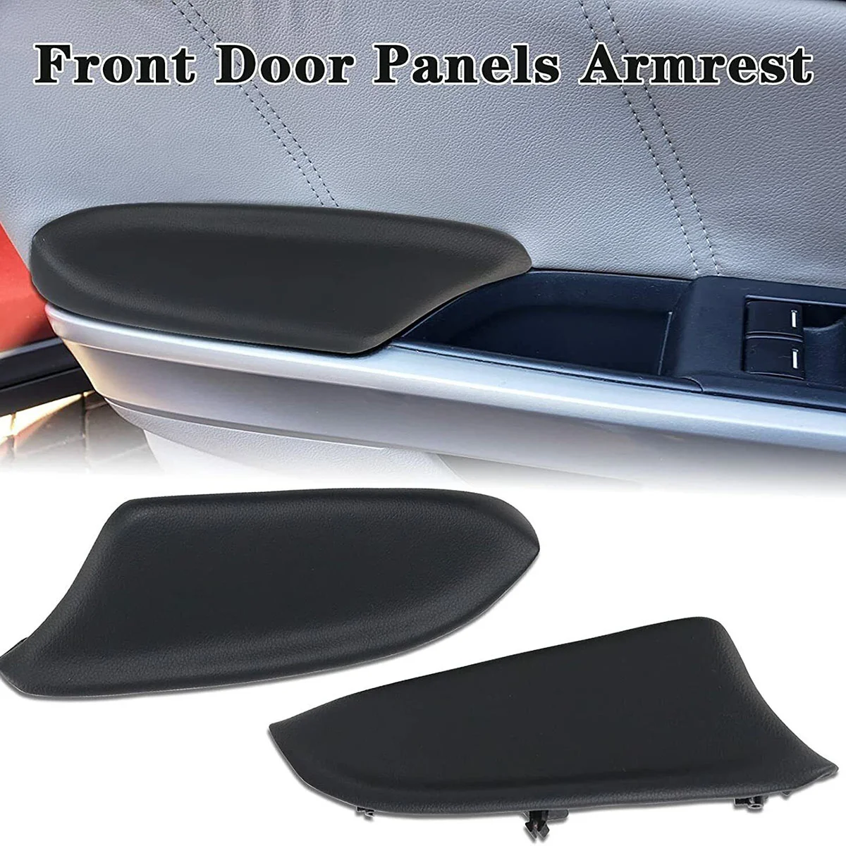 1Pair Front Door Panel Cover 83553-TA0-A31ZA 83503-TA0-A31ZC for Accord Sedan 2008-2012 Armrest Panels Lid Pad