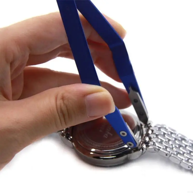 X7JB Steel V Type Watch Spring Bar Tweezers for Watch Repair Pliers Tool Spring Bar