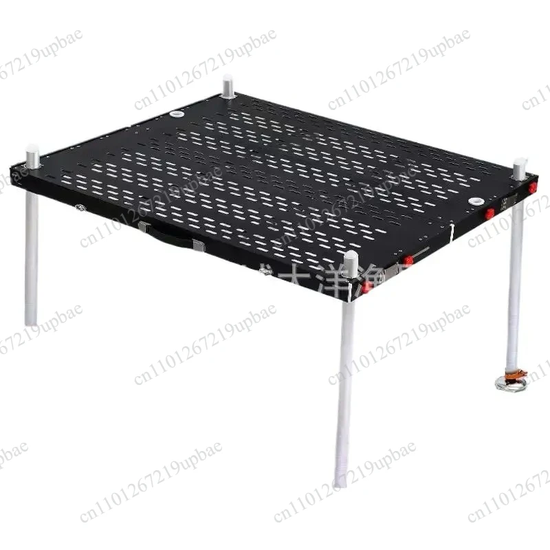 Ultra-light Hollow Telescopic Aluminum Alloy Fishing Platform, Folding Big Fishing Table for Deep Water Wild Fishing