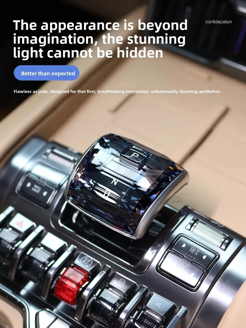 Fangcheng Leopard 8 & 5 Titanium Crystal Gear Shift Knob OLIVER Fitment Interior Modification Accessory