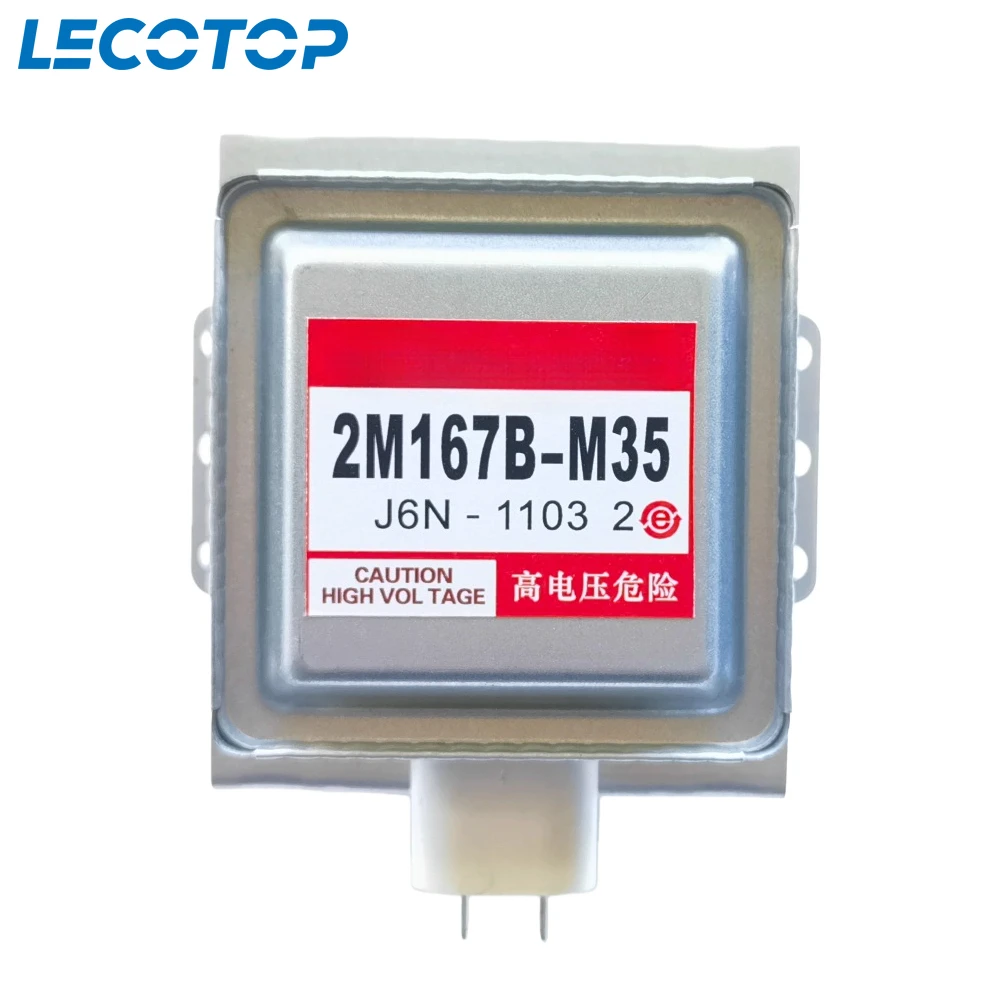 

Новый магнетрон с воздушным охлаждением 2M167B-M35 для микроволновой печи Panasonic 2M167B, запасные части для промышленного микроволнового генератора