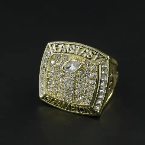 2017 Fantasy Football Championship Ring Commemorative Gift Fan Collectibles