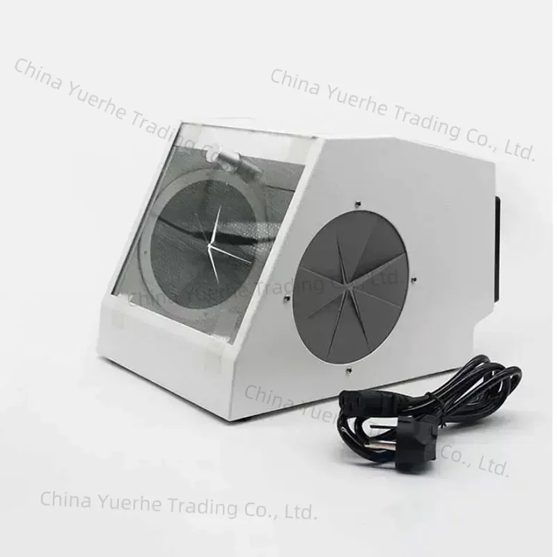 

Dental Grinding Polishing Box Lapping Protector Sandblasting Dust-proof Case Dental Sandblaster Dust Collector Dust filter box B