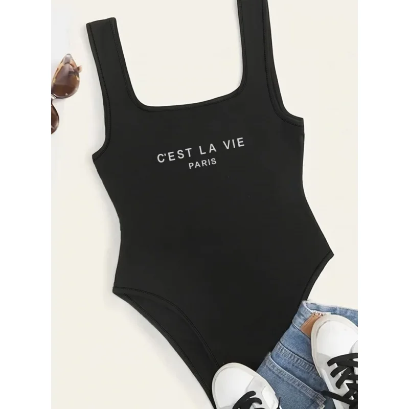 

New Sexy Women Long Sleeved Tight Fitting Clothing Fashionable Gothic Slim Fit Bightclub Base Shirt Solid Color Jumpsuit