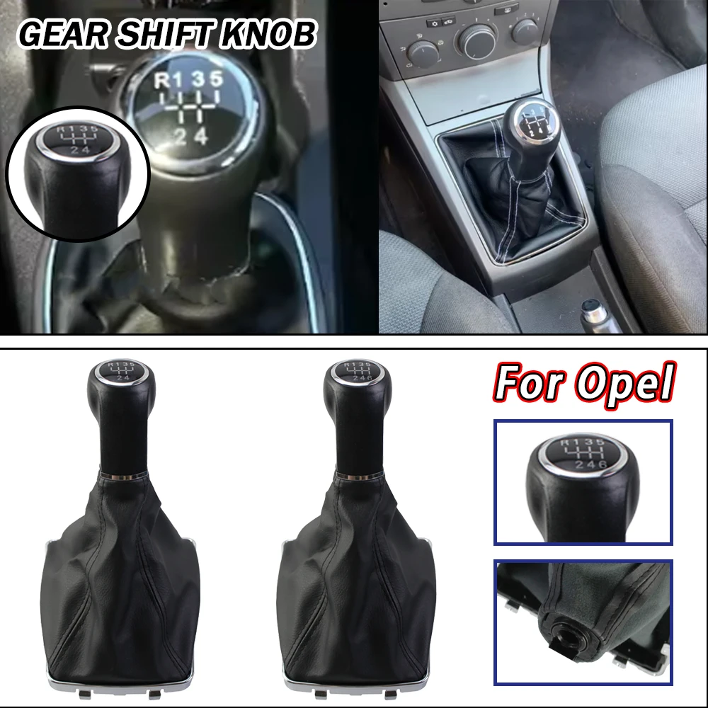 

New Product Shift Knob Automotive Replacement Parts For Vauxhall Opel Astra H 1.6 2004-2010 Handball Shift Knob With Dust Cover