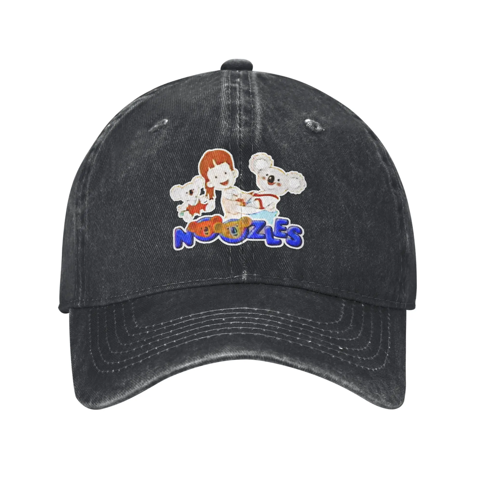 Fashion Retro 80s - 90s Noozles Sandy Blinky and Pinky Koala Throwback Tribute baseball cap  Casual Style Sun Visor Ladies