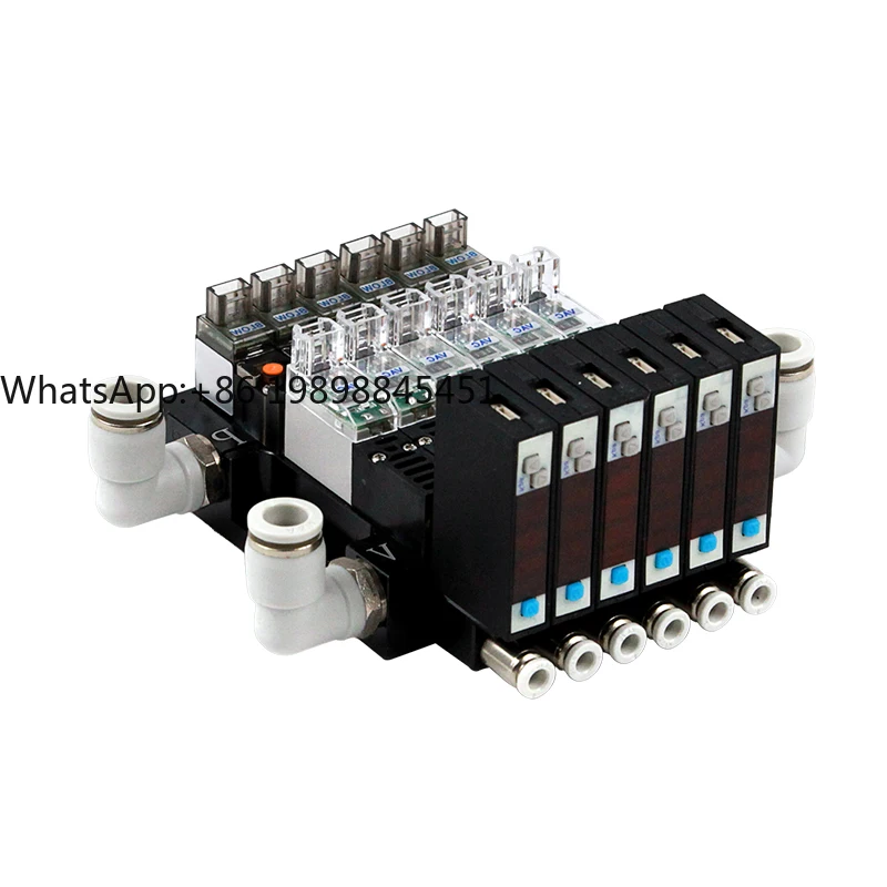 

Vacuum Generator Integrated Valve Semiconductor Equipment Multi-stage High Flow Digital Display Industrial