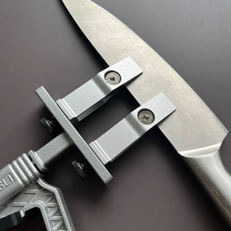 Fester Messerschärfer Professioneller Schleifstein Wetzstein für Küchenwerkzeuge Outdoor-Korrekturstein – Detail 8