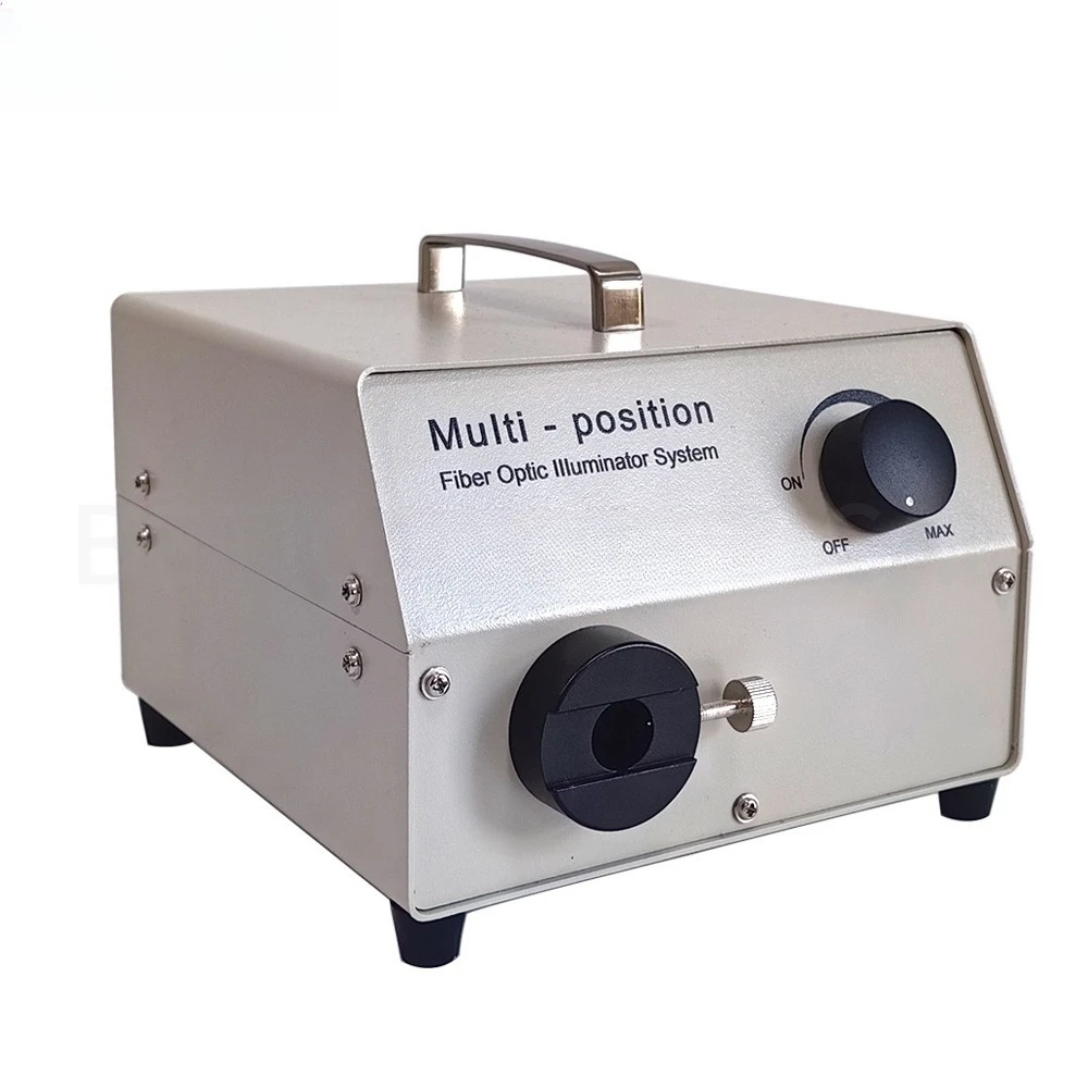 Optical Fiber Inspection Lamp Single Hole Cold Light Source ULP-150X Series Microscope Light Source Optical Glass Inspection