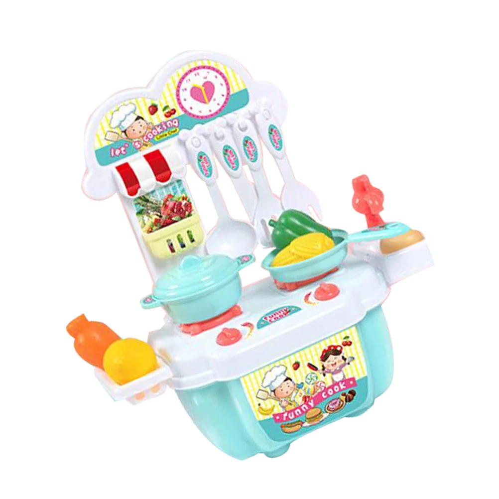 Toys for Girls Simulation Kitchen Utensil Play House Tableware Utensils Cooking