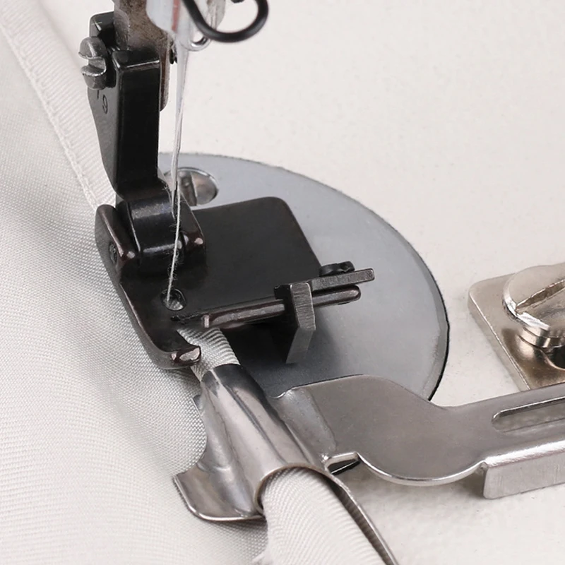 [YUT9 Adjustable Multifunctional Presser Foot Hemming Folded Rolling Edge Guide Feet Of Flat Car Industrial Sewing