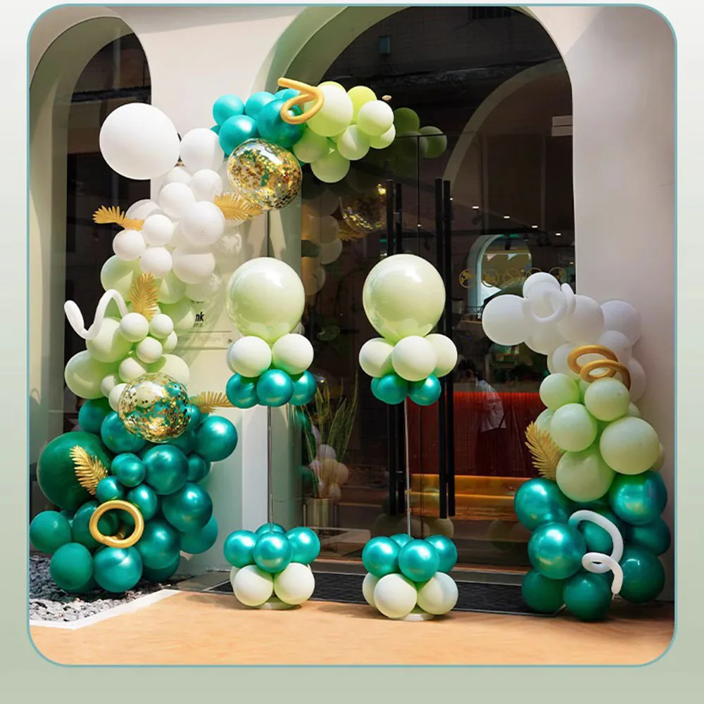 Balloon Stand Arch Free Bending Shape Stand Balloon Column with Base  Wedding Birthday Party Baby Showers Decorations 2.8M/1.9M