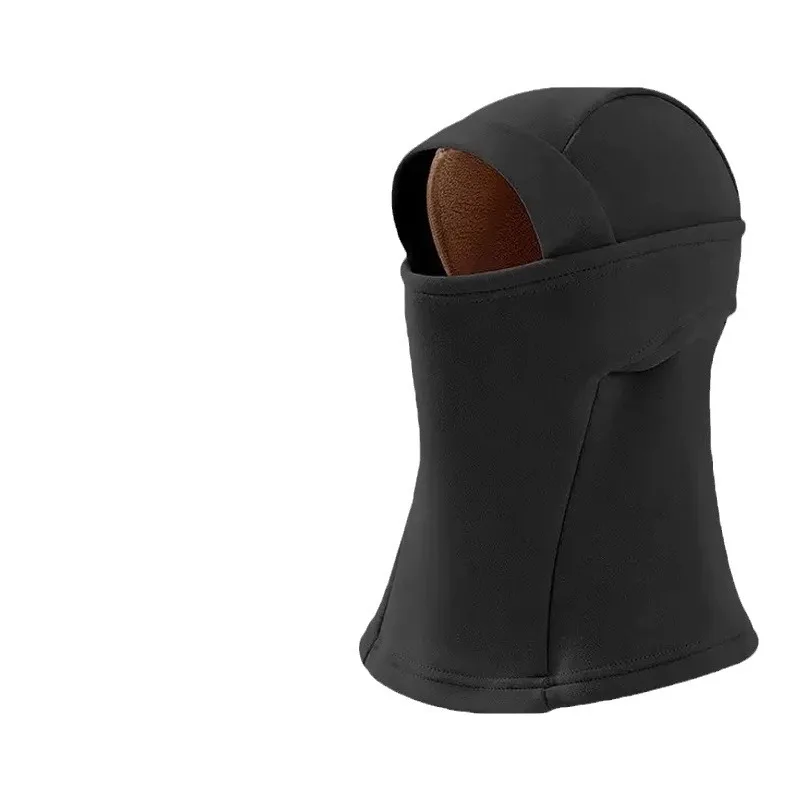 

Warm hat outdoor riding winter plus velvet thickened windproof cold pullover hat warm scarf neck protection integrated hat