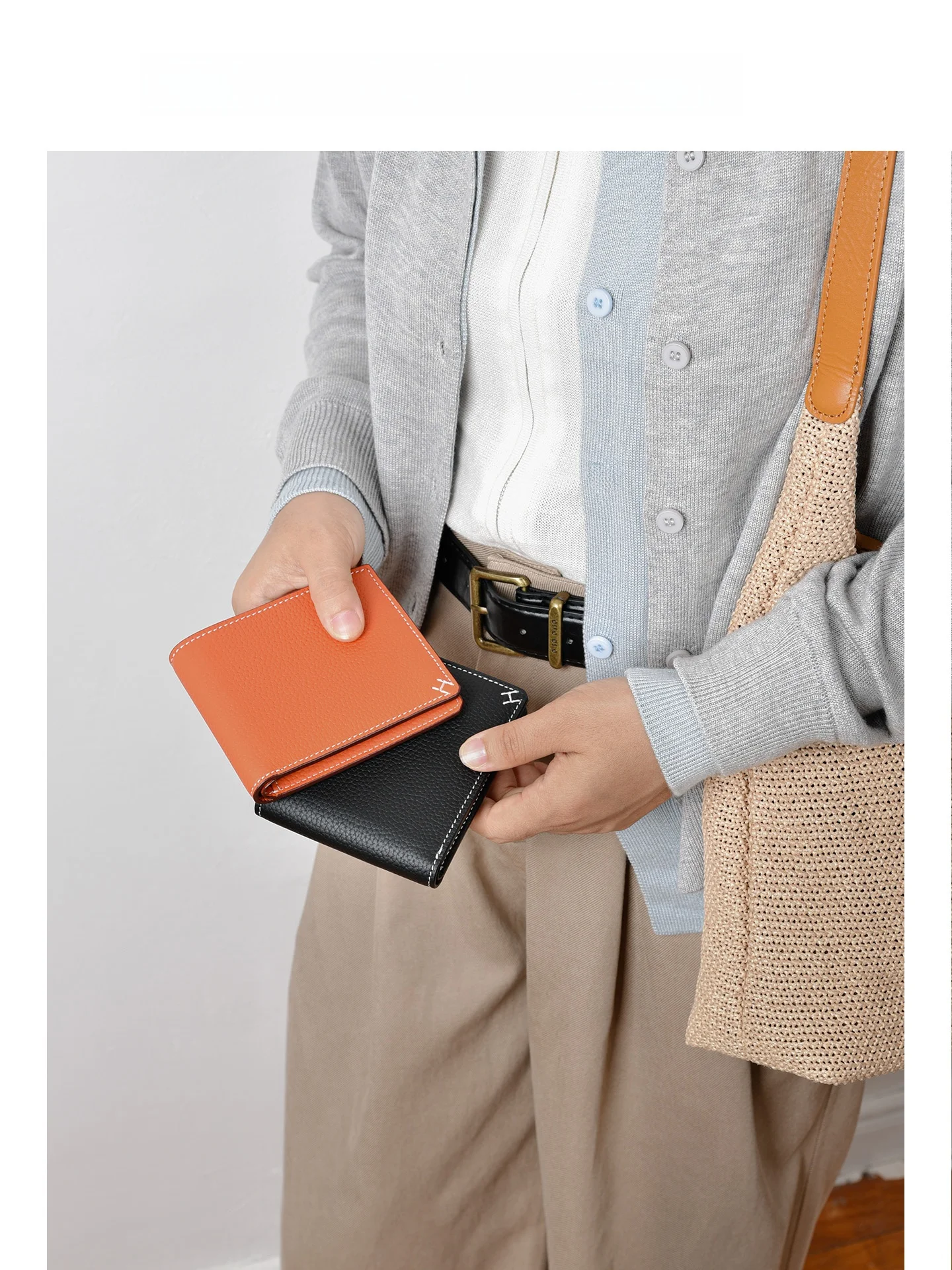 h-home-new-ele-genuine-leather-wallet-simple-exquisite-coin-purse-driver-license-card-storage-bag-couple-gift