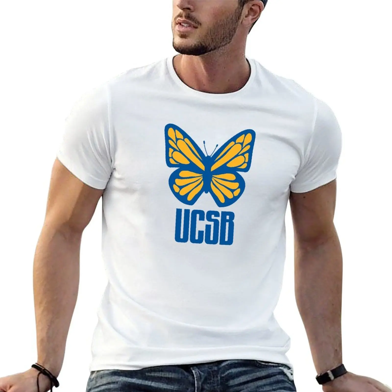 

uc santa barbara T-Shirt man t shirts high quality luxury brand cotton t shirts man 100% man t shirt designer T-shirt