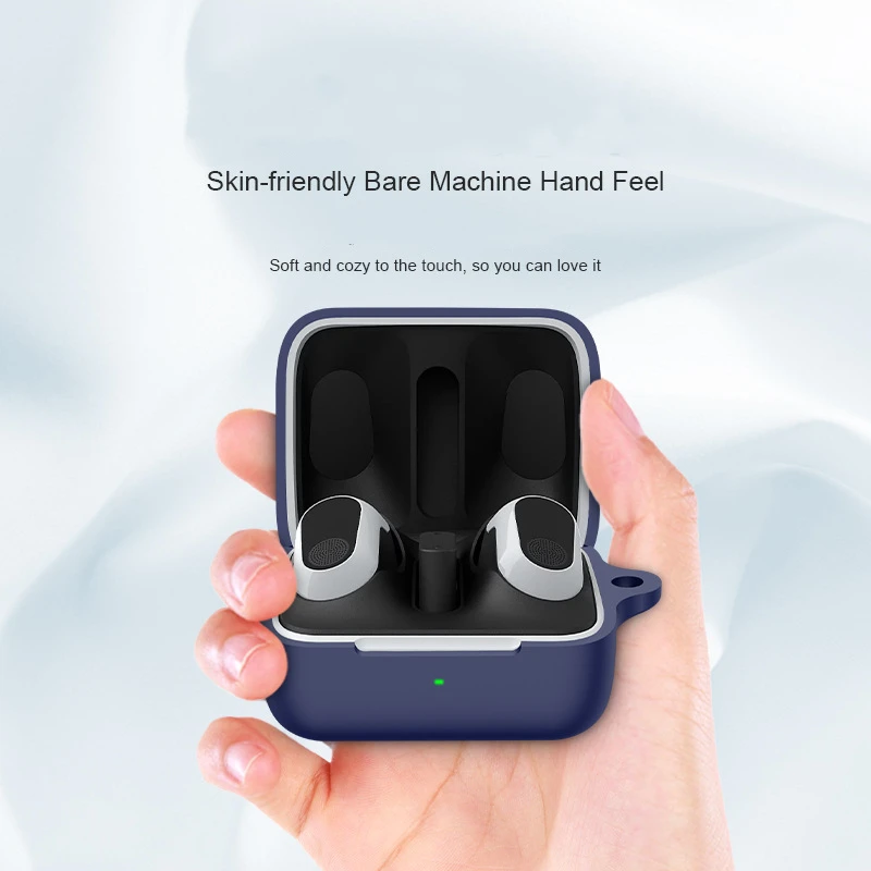 جراب سيليكون لسوني INZONE Buds ، مقاوم للتسرب ، مقاوم للأتربة