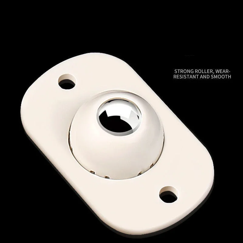 Adhesive ball pulley universal wheel, silent and movable small wheel, household wear-resistant and load-bearing casters