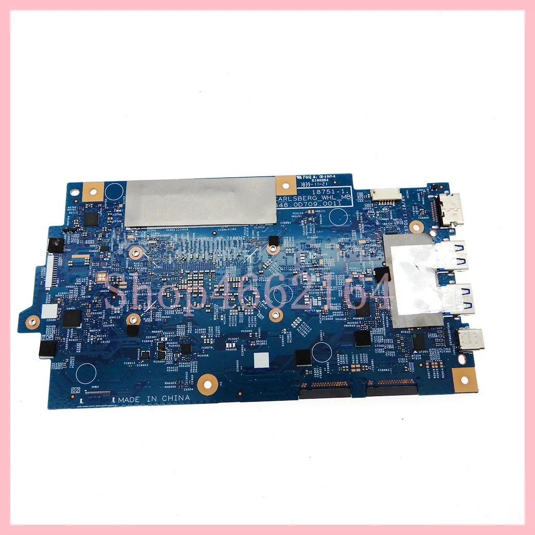 Imagem -02 - Laptop Motherboard para Acer Swift 187511 I58265u I79565u Cpu 8gb de Ram Sf51453 Sf514-53t Tmx514-51 X45-51