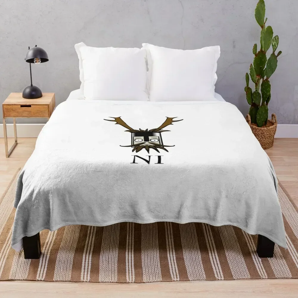 

Knight of Ni Throw Blanket Warm Napping Blanket for Office Couch Bed