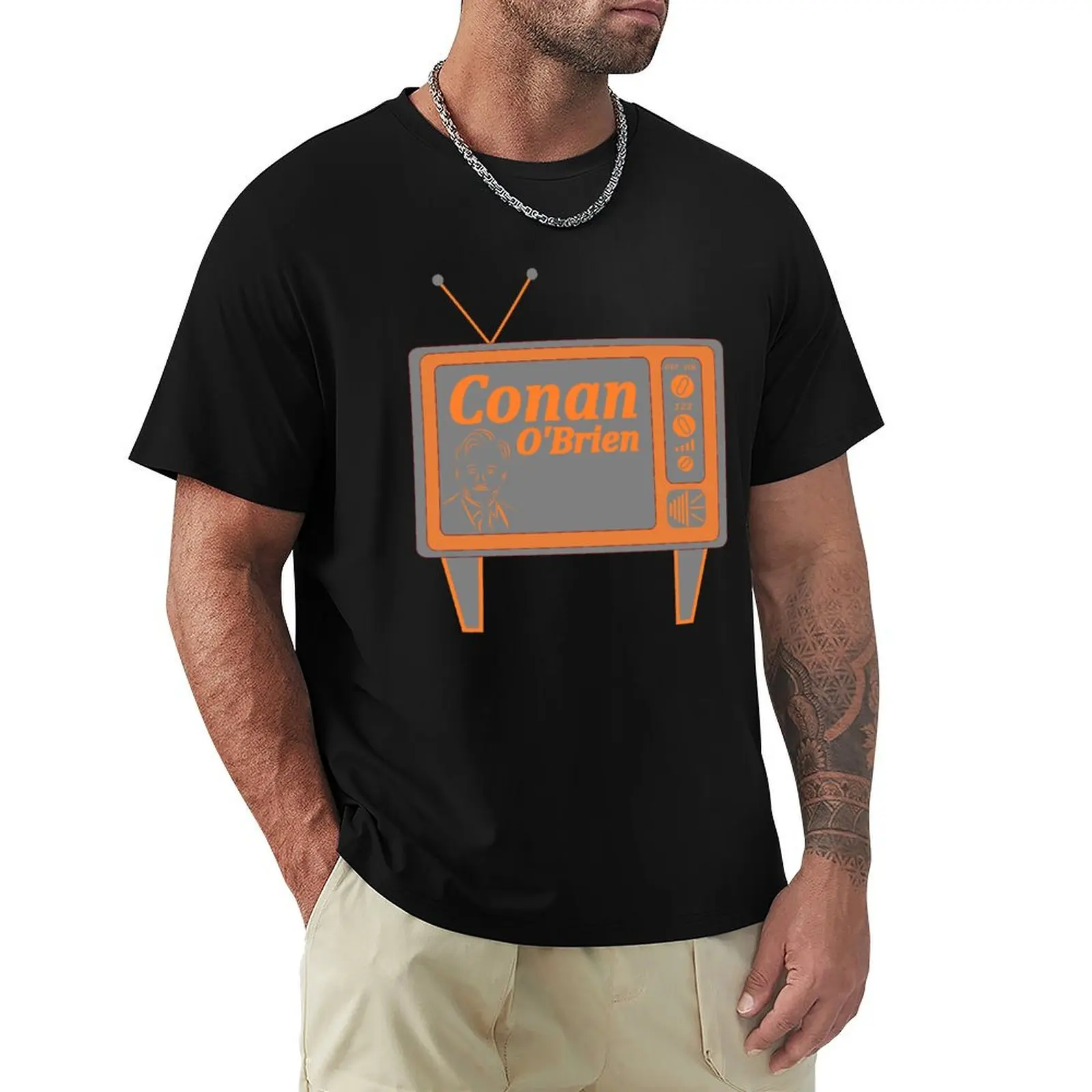 Conan O'Brien T-Shirt man t shirts graphic T-Shirt