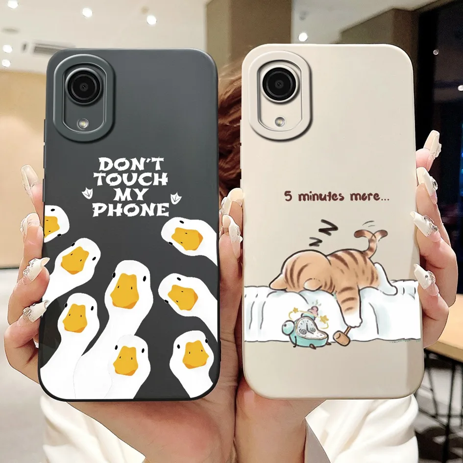 Case For Samsung Galaxy A03 Core Phone Case Creative Rabbit Panda Cartoon Protective Cover For Samsung A03 Core 4G A03Core Coque