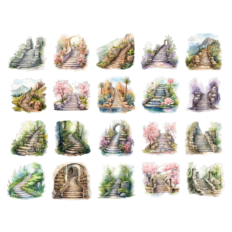 Watercolor Flower Flower Steps Iron-on Transfer For Clothing Colorful Floral Vinly Patches Appliques T-shirts Thermal Stickers