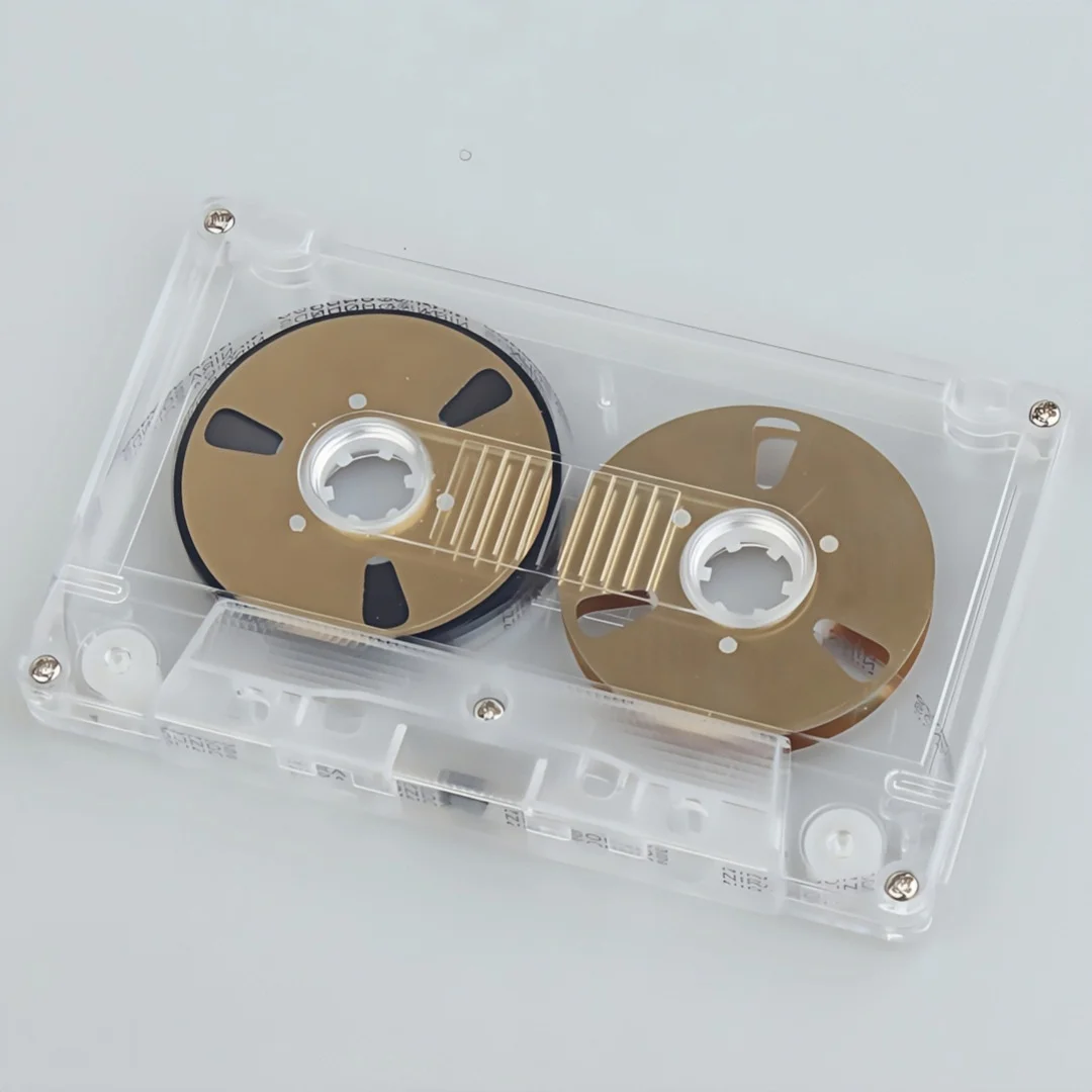 DIY Homemade Metal Reel To Reel 46 Minutes Blank Audio Recording Cassette Tape view 6