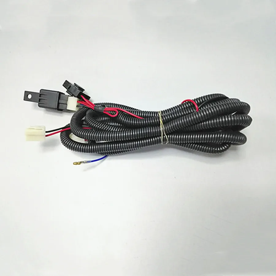 Car accessories body parts fog lamp assembly L and R with cable set for Mazda 6 2002 to 2005 GG
