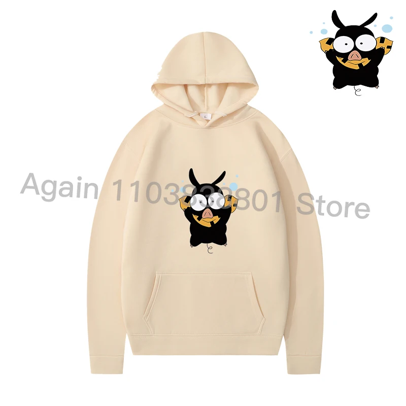 New Ranma 1/2 P-Chan Felpa con cappuccio da uomo/donna Harajuku Kawaii Felpe con cappuccio Adolescenti Anime Cartoon Felpe Moda Top Abbigliamento casual