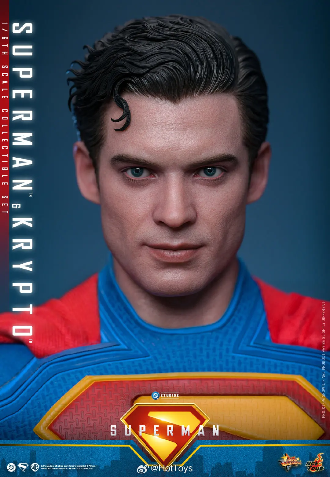 ของเล่นสะสมรุ่น HotToys MMS812 ซูเปอร์แมน คริปโต ฟิกเกอร์ทหาร ขนาด 1/6 ของเล่นแอคชั่นฟิกเกอร์ ของขวัญ ของสะสม