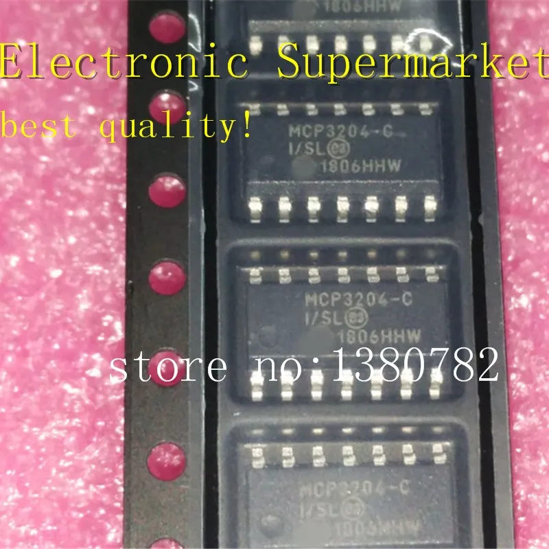 

Free Shipping 10pcs-50pcs MCP3204-CI/SL MCP3204 SOP-14 100%New original IC In stock!