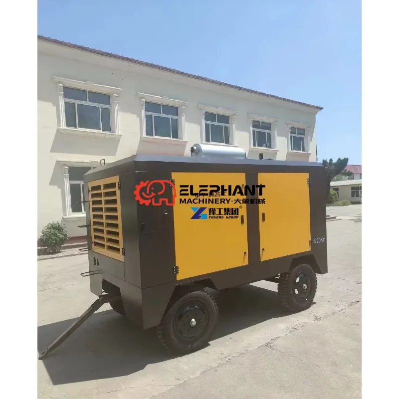 Hot Sale Vibration Reduction Air Compressor Comfortable Operation for Long-time on-site Construction Work
