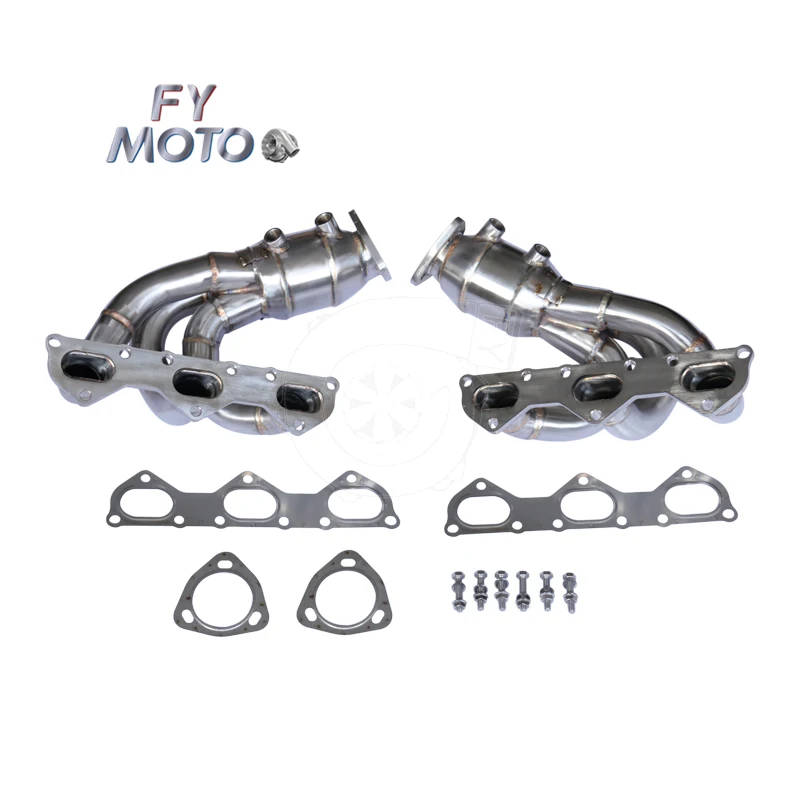 

Гоночный катализатор-коллектор для Porsche 718 GT4 / GTS 2020-2022