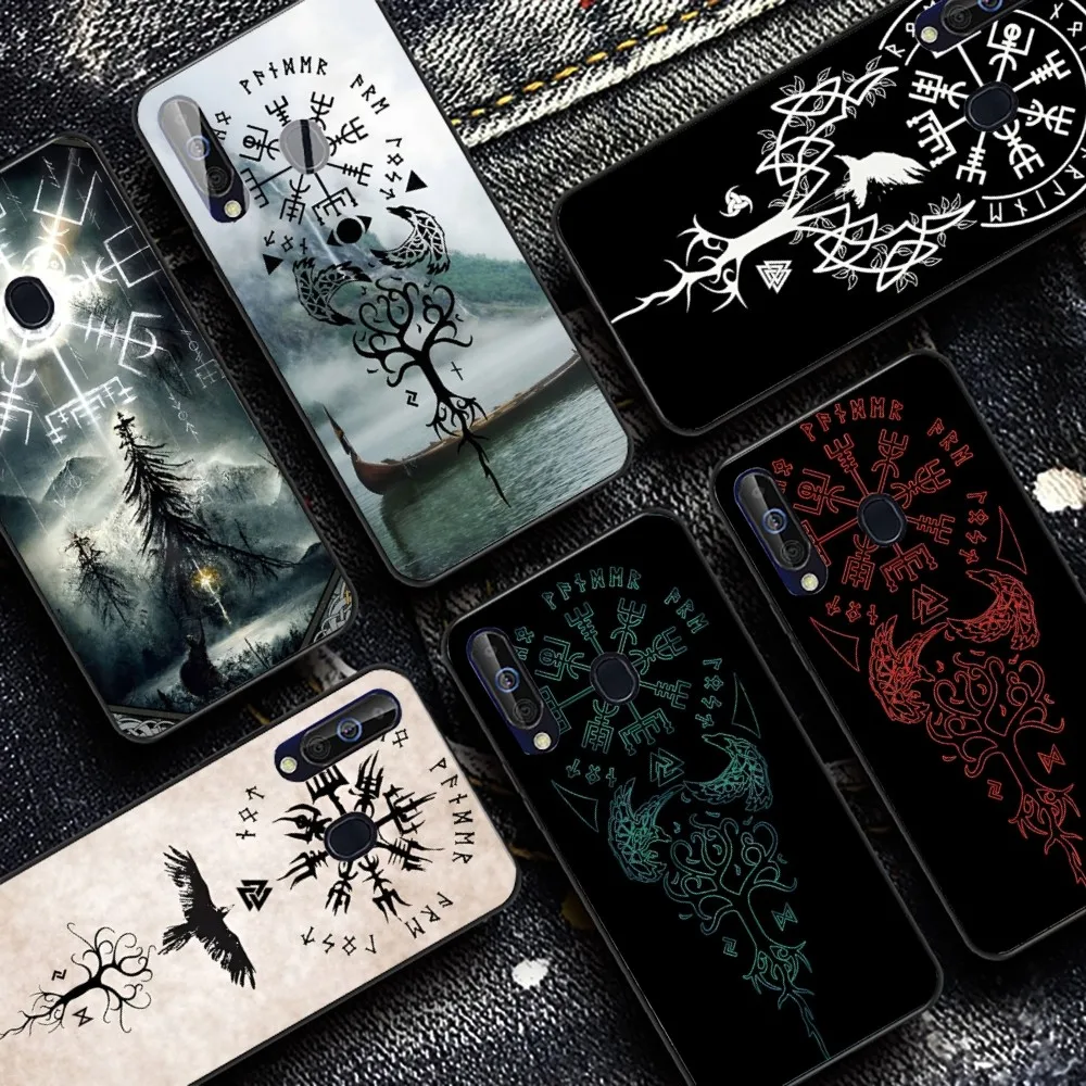 V-Viking Vegvisir Logo Phone Case For Samsung A 10 11 12 13 20 21 22 30 31 32 40 51 52 53 70 71 72 73 91 13 shell