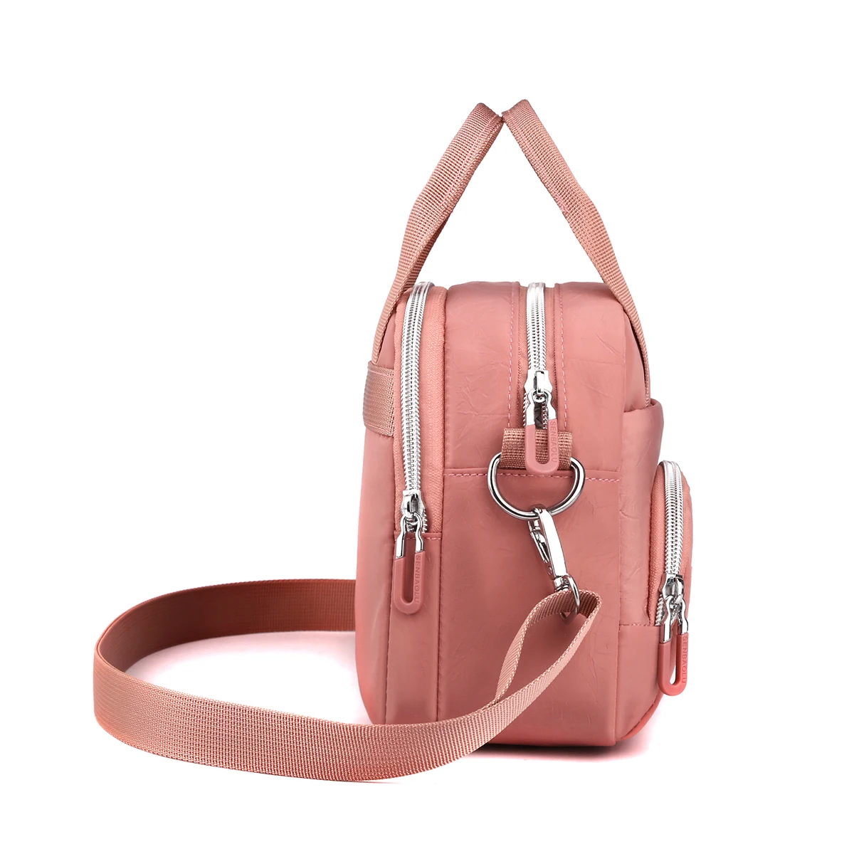 Women\'s Single Shoulder Bag Fashion Bag High Quality Durable Fabric Female Light Handbag Phone Bag Zipper Cross-body Bag