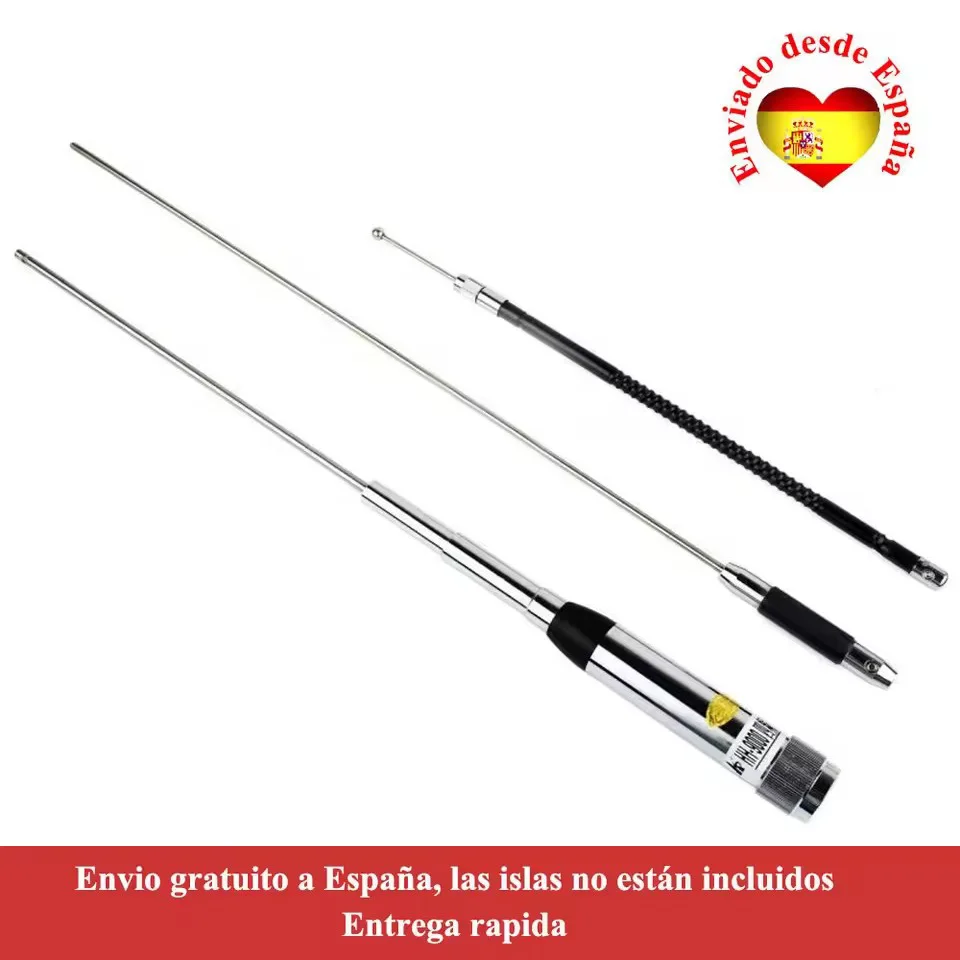 

HUAHONG Mobile Antenna HH-9000 Quad Band 29.6/50.5/144/435MHz for TYT TH-9800 QYT KT-7900D Two Way Radio Accessories