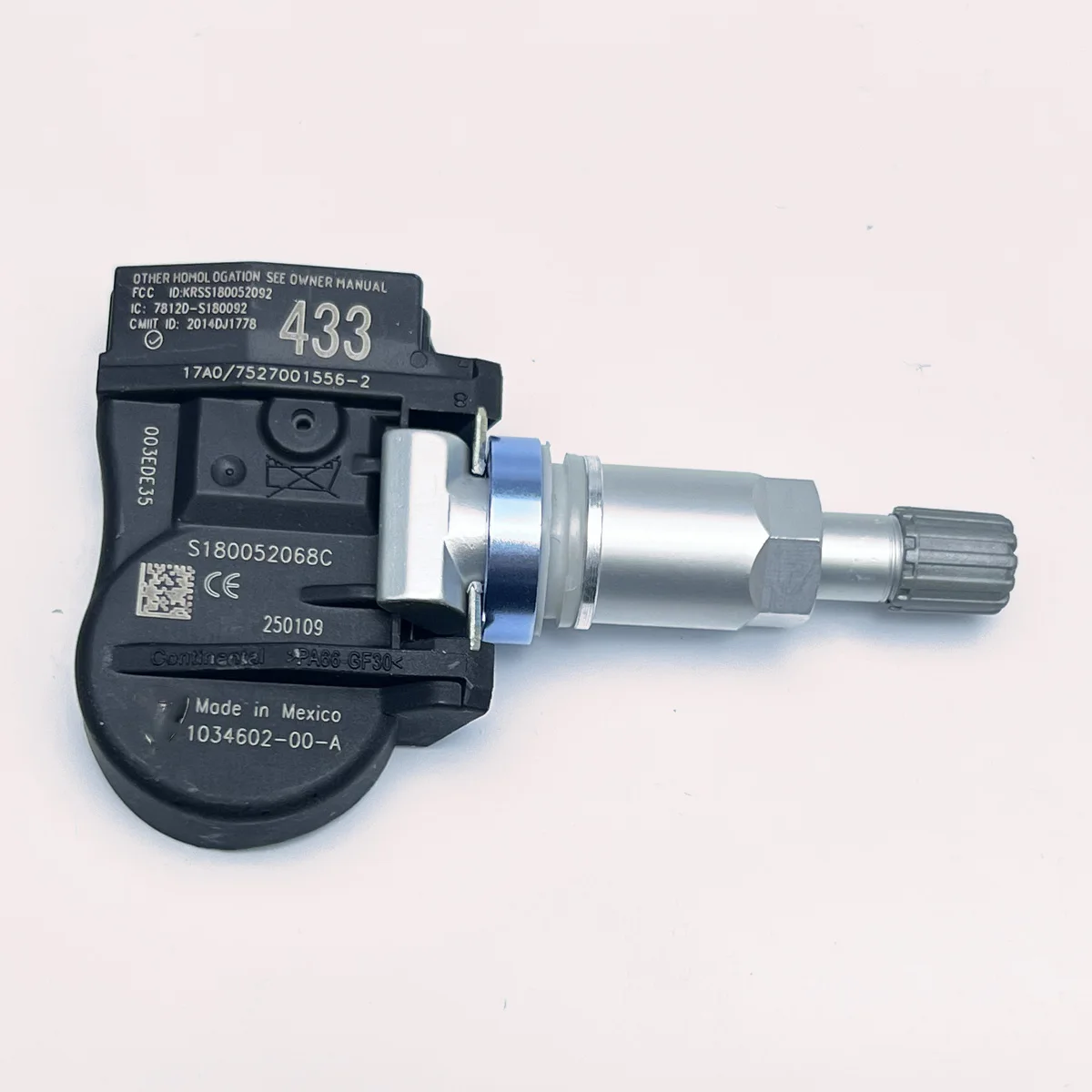 Für Tesla Model 3 Modell Y Modell S X 2017 2018 2019 2020 2021 Tpms Sensor Monitor 433 MHz 107481200 B