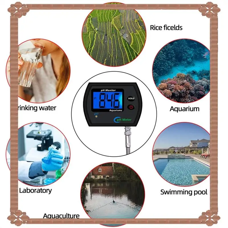 24-Hour Delivery PH Meter For Aquarium Online Water Quality Monitor Multi-Parameter Acidometer Detection System