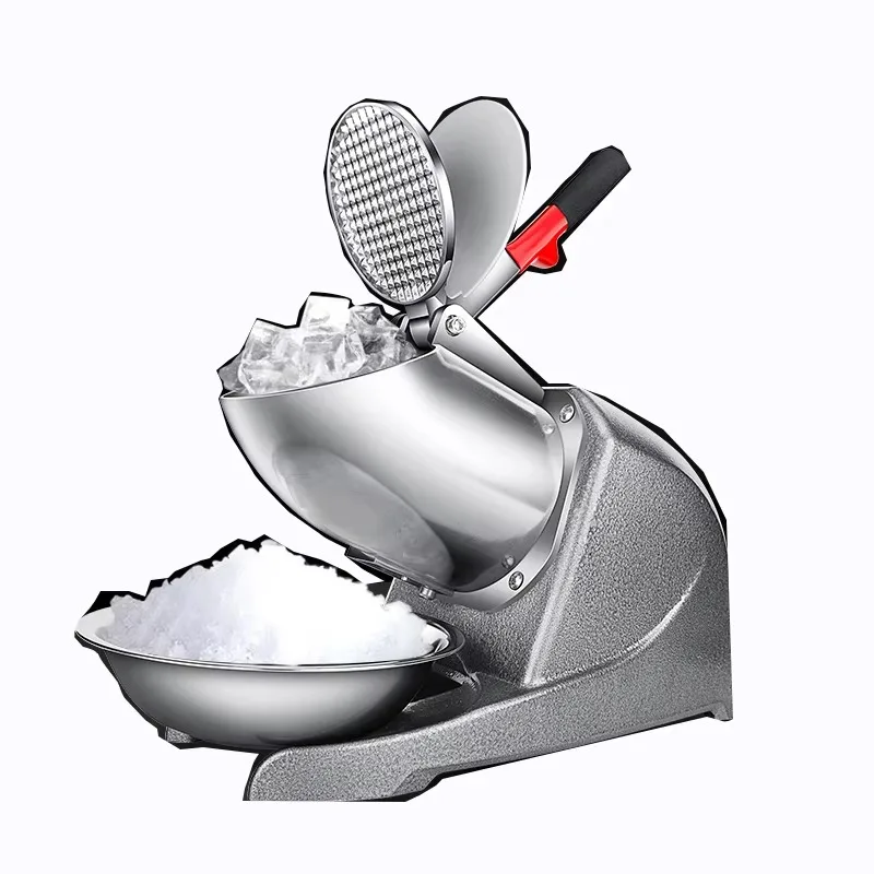 Elektrische Eisbrecher-Kegelmaschine aus Edelstahl für den Einsatz in Zuhause, Restaurant, Hotel und Lebensmittelgeschäfte, 220 V
